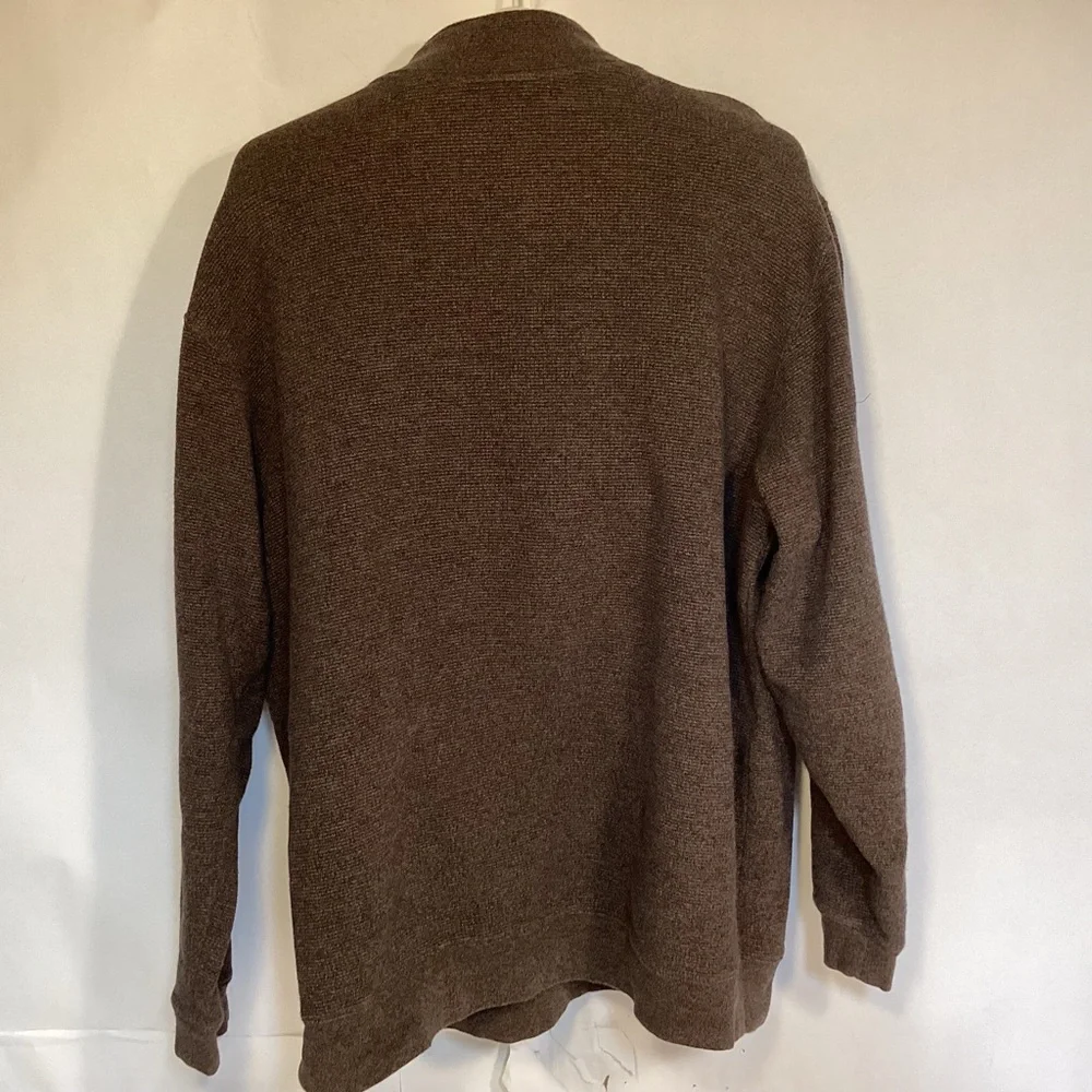 Woolrich Men's Cotton Sweater 1/4 Zip Size XL